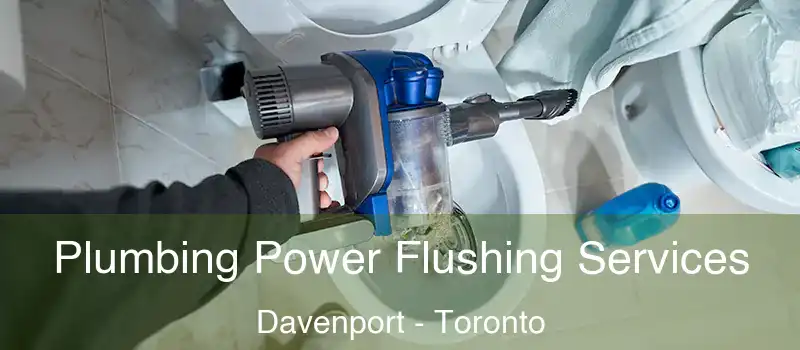 Plumbing Power Flushing Services Davenport - Toronto