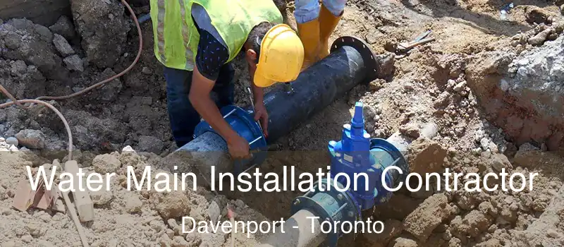  Water Main Installation Contractor Davenport - Toronto